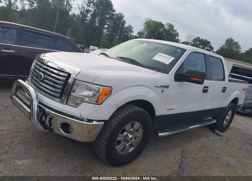 2012 FORD F-150 XLT VIN: 1FTFW1ET5CKD42215