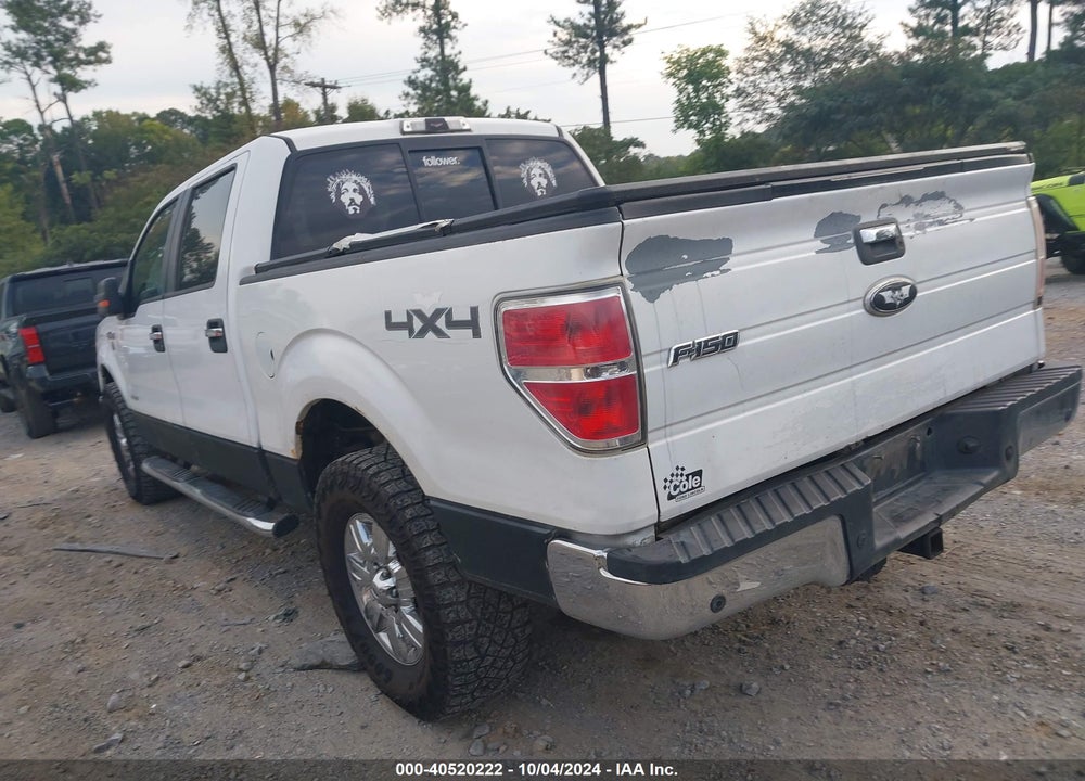 2012 FORD F-150 XLT VIN: 1FTFW1ET5CKD42215