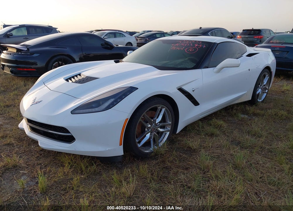 2015 CHEVROLET CORVETTE STINGRAY Z51 VIN: 1G1YK2D79F5118875