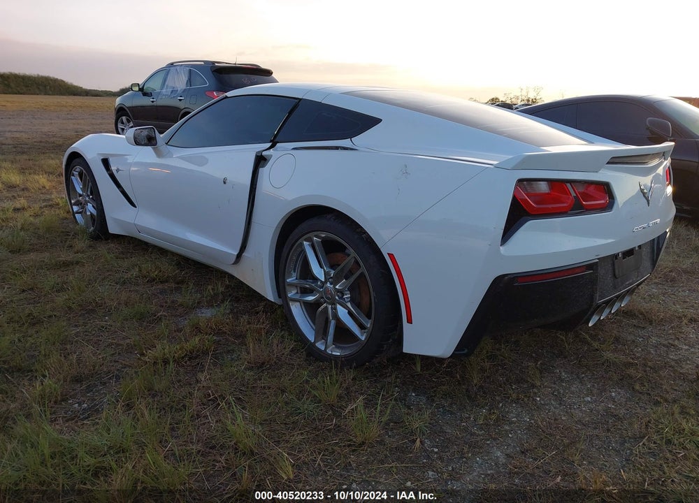 2015 CHEVROLET CORVETTE STINGRAY Z51 VIN: 1G1YK2D79F5118875