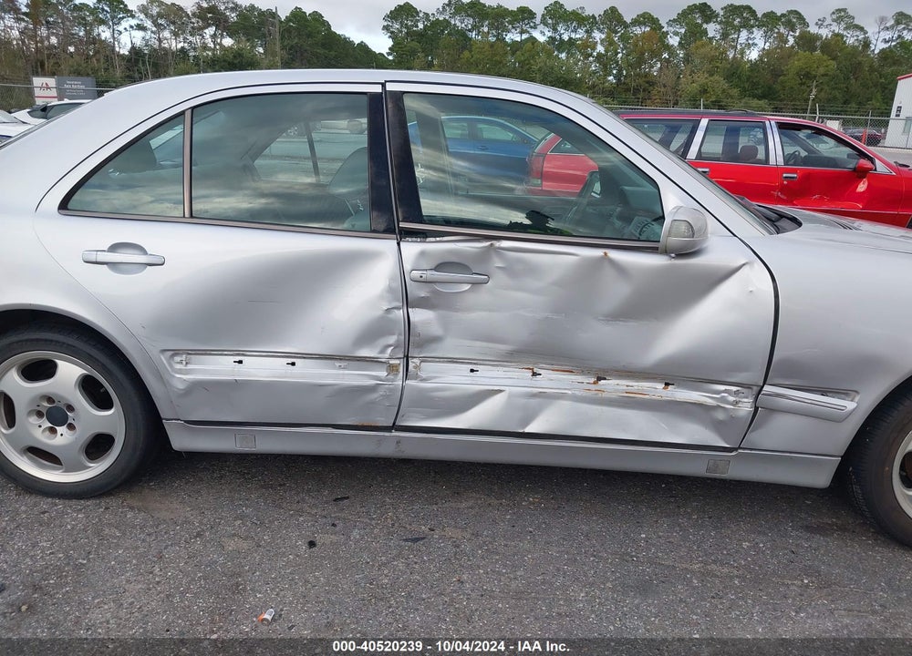 2001 MERCEDES-BENZ E 430 VIN: WDBJF70J81X060524