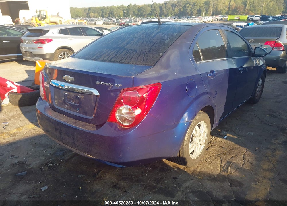 2012 CHEVROLET SONIC 2LT VIN: 1G1JC5SH7C4203193