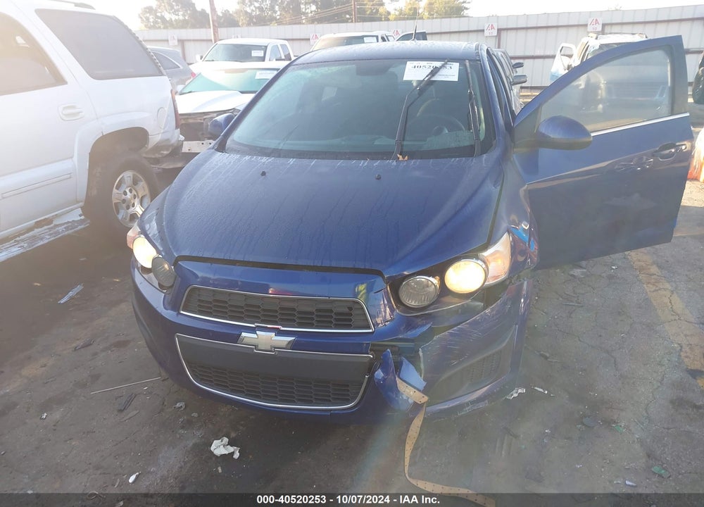 2012 CHEVROLET SONIC 2LT VIN: 1G1JC5SH7C4203193
