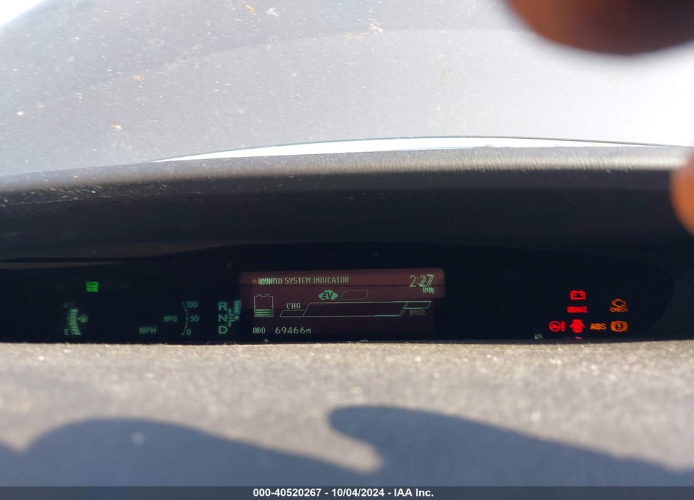 2013 TOYOTA PRIUS TWO VIN: JTDKN3DU9D1706537