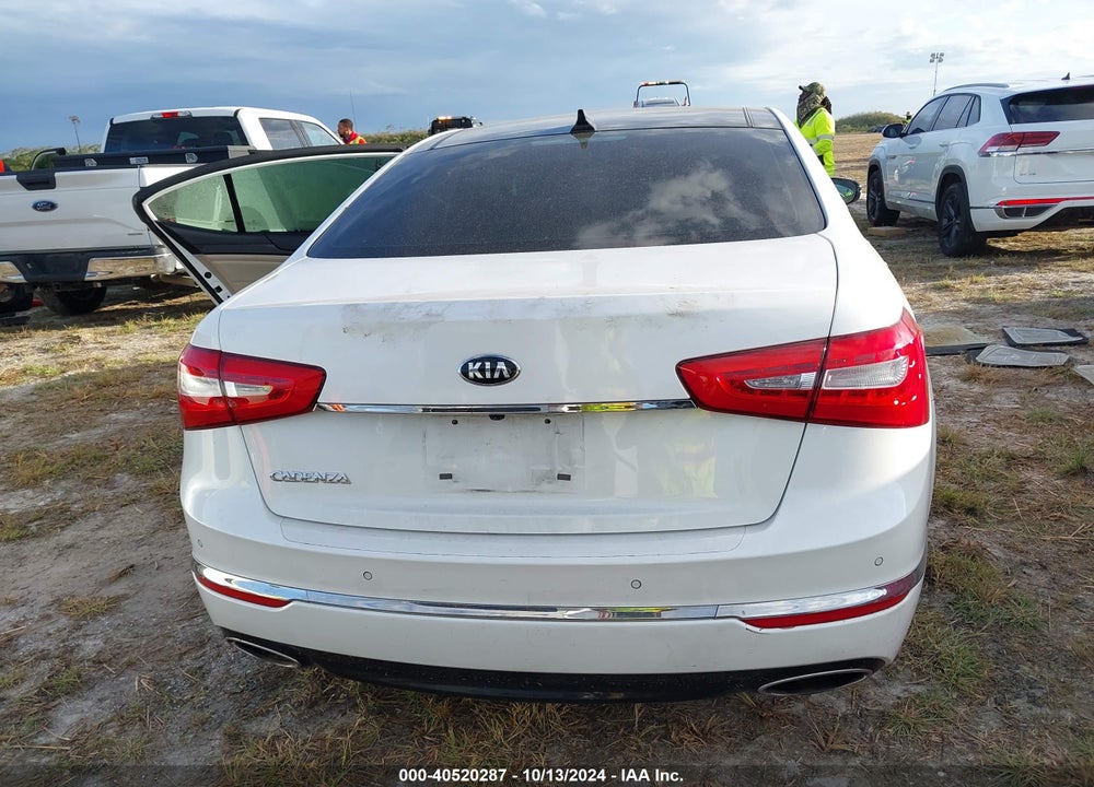 2015 KIA CADENZA PREMIUM VIN: KNALN4D77F5190949