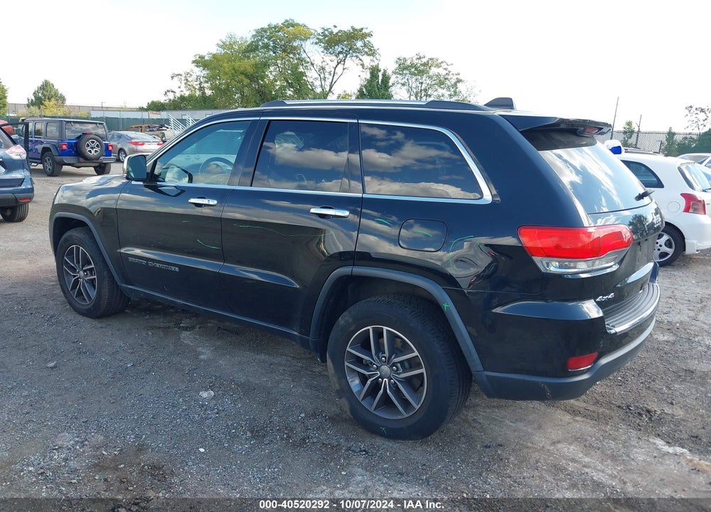 2017 JEEP GRAND CHEROKEE LIMITED 4X4 VIN: 1C4RJFBGXHC670621