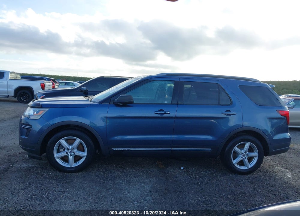2018 FORD EXPLORER XLT VIN: 1FM5K7D84JGA34245