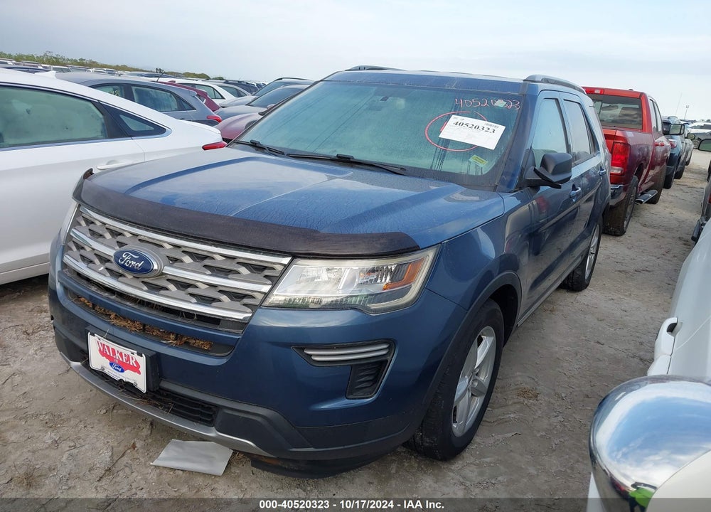 2018 FORD EXPLORER XLT VIN: 1FM5K7D84JGA34245