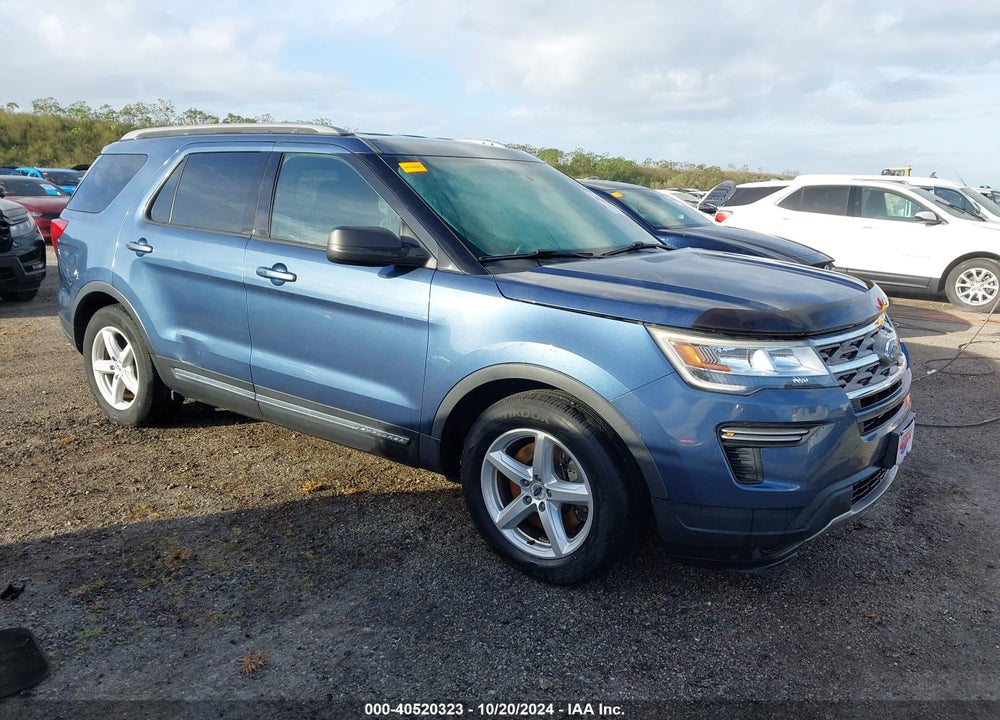2018 FORD EXPLORER XLT VIN: 1FM5K7D84JGA34245