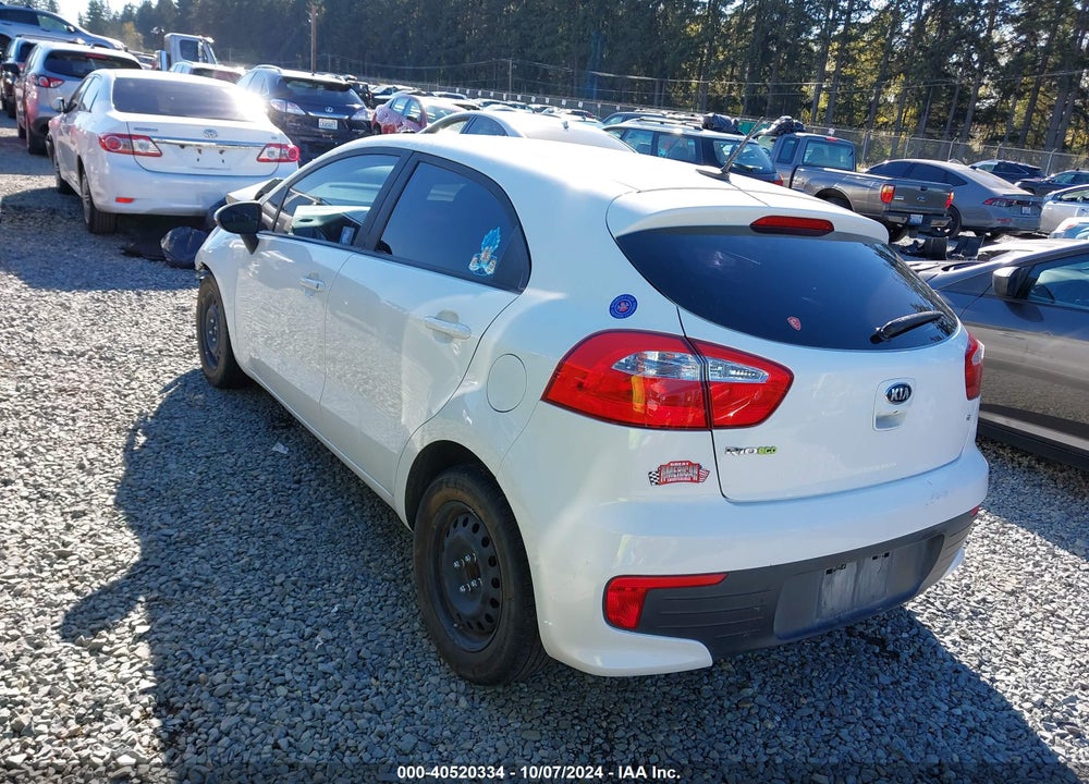 2016 KIA RIO EX VIN: KNADN5A35G6678336