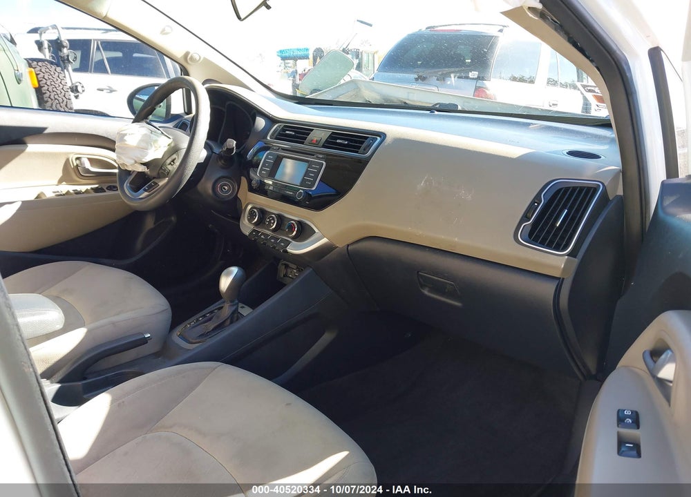 2016 KIA RIO EX VIN: KNADN5A35G6678336