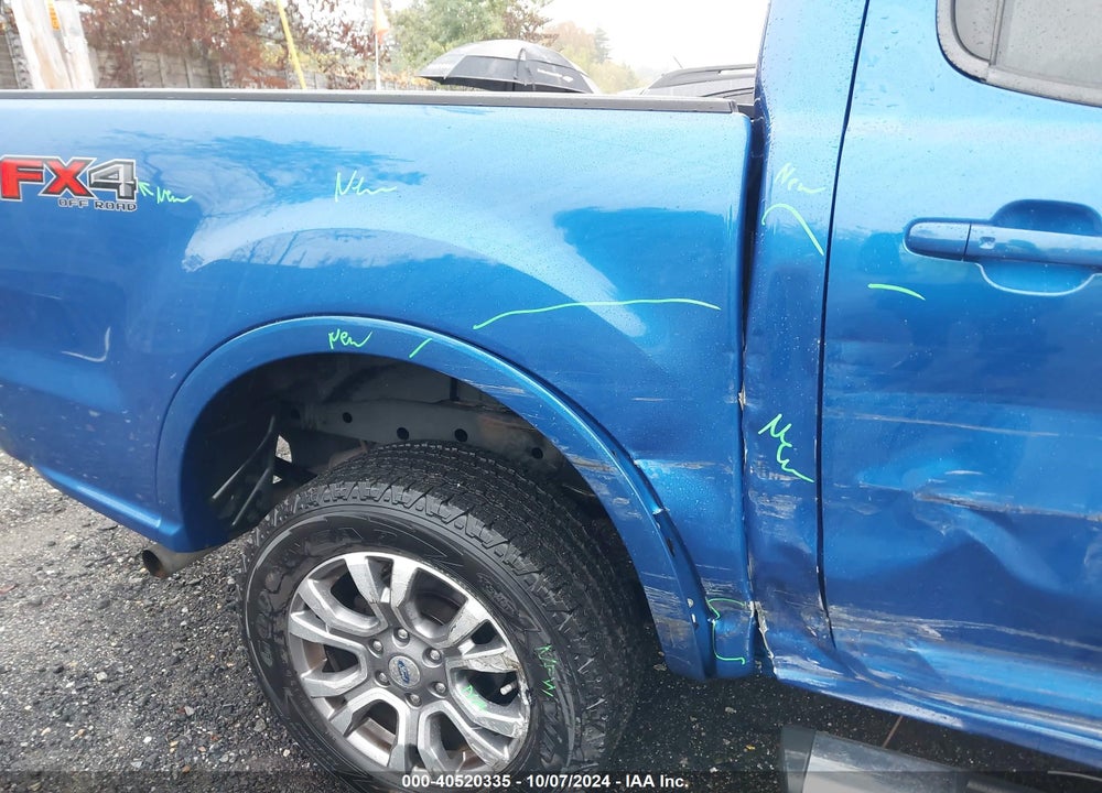 2019 FORD RANGER LARIAT VIN: 1FTER4FH8KLA32244