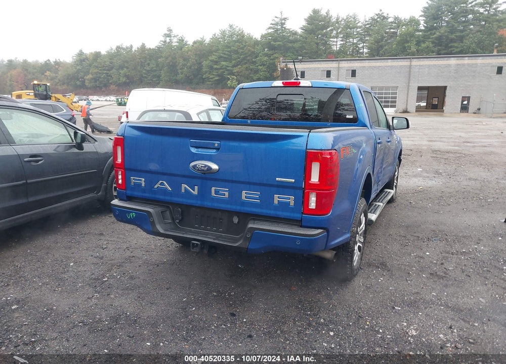 2019 FORD RANGER LARIAT VIN: 1FTER4FH8KLA32244