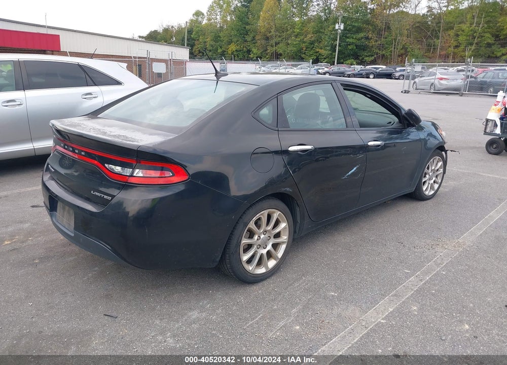 2013 DODGE DART LIMITED VIN: 1C3CDFCA2DD296876