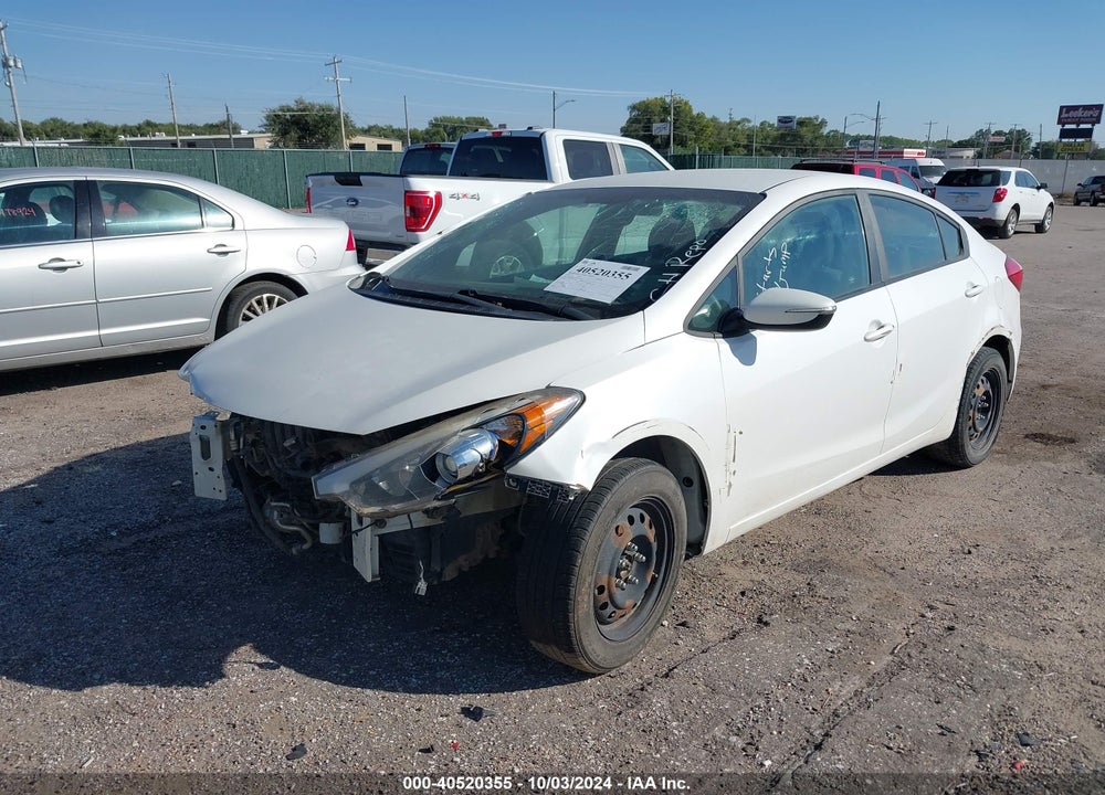 2016 KIA FORTE LX VIN: KNAFX4A61G5535381