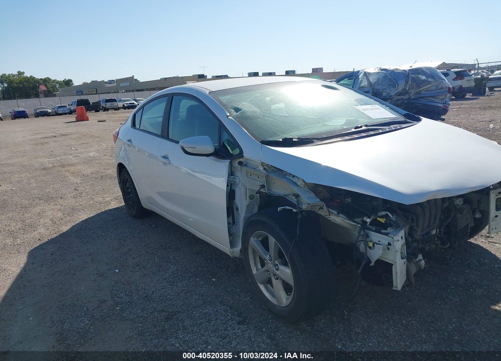 2016 KIA FORTE LX VIN: KNAFX4A61G5535381
