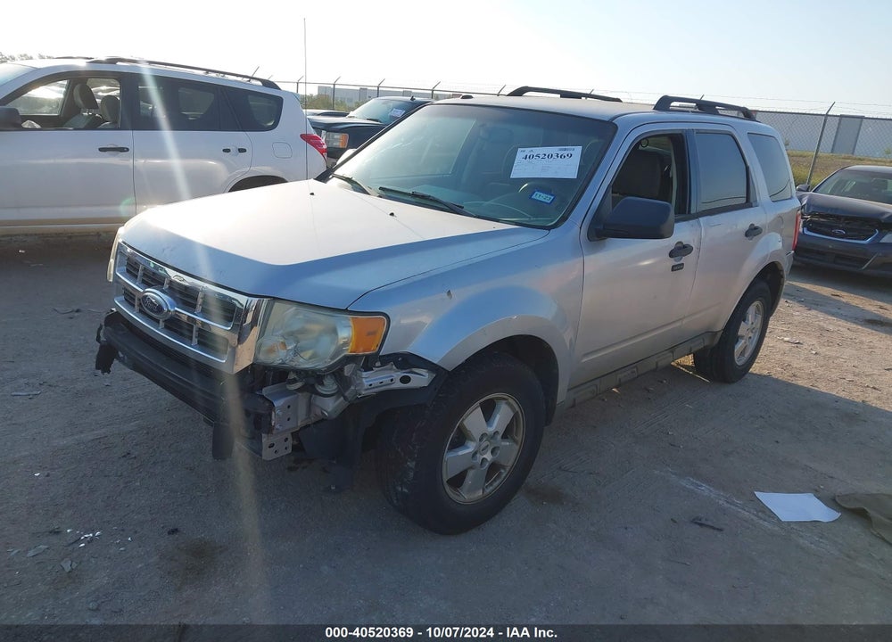 2012 FORD ESCAPE XLT VIN: 1FMCU9DG9CKB18940