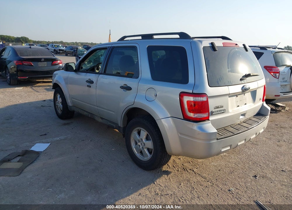 2012 FORD ESCAPE XLT VIN: 1FMCU9DG9CKB18940