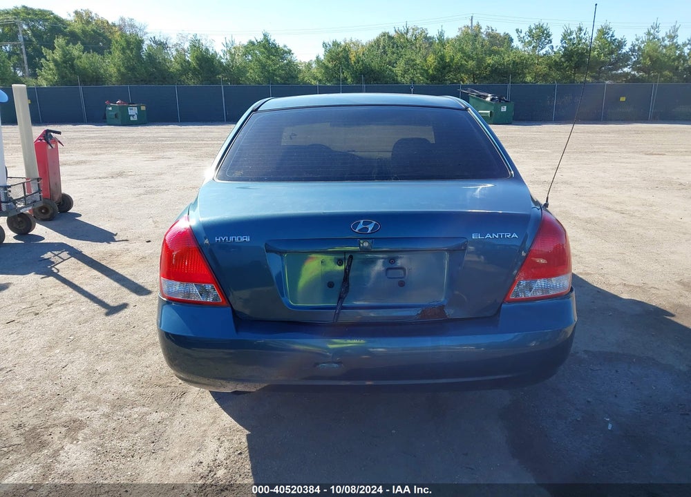 2003 HYUNDAI ELANTRA GLS/GT VIN: KMHDN45D83U618956