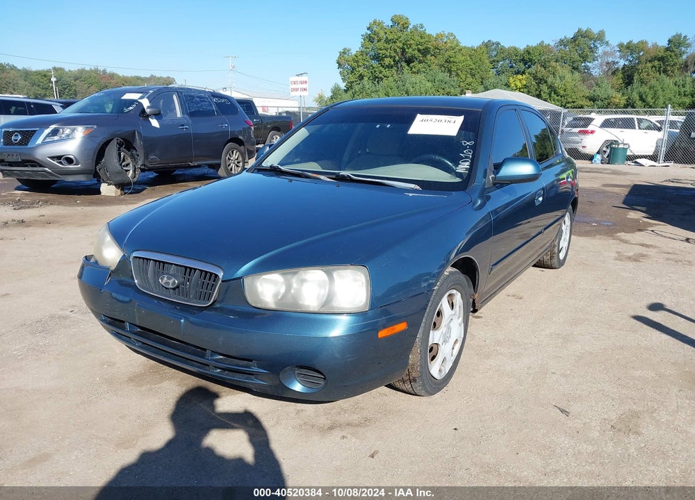 2003 HYUNDAI ELANTRA GLS/GT VIN: KMHDN45D83U618956
