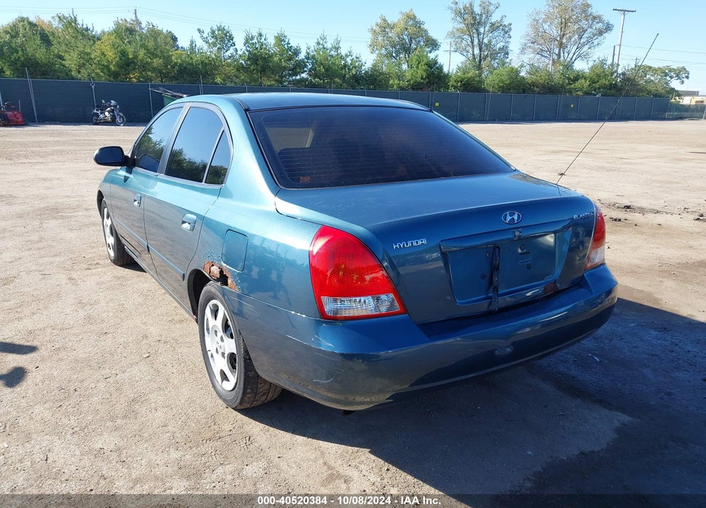 2003 HYUNDAI ELANTRA GLS/GT VIN: KMHDN45D83U618956
