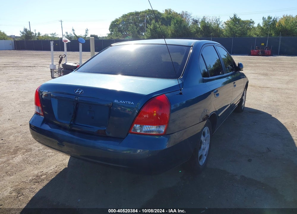 2003 HYUNDAI ELANTRA GLS/GT VIN: KMHDN45D83U618956
