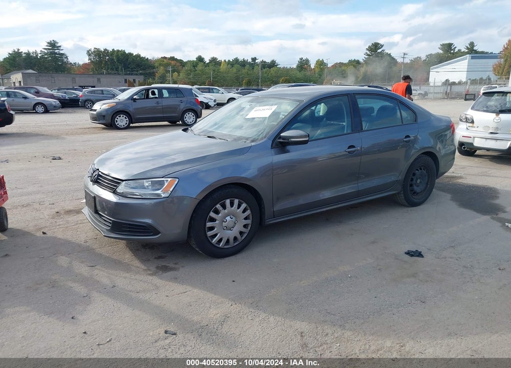 2012 VOLKSWAGEN JETTA 2.5L SE VIN: 3VWDP7AJ4CM118404