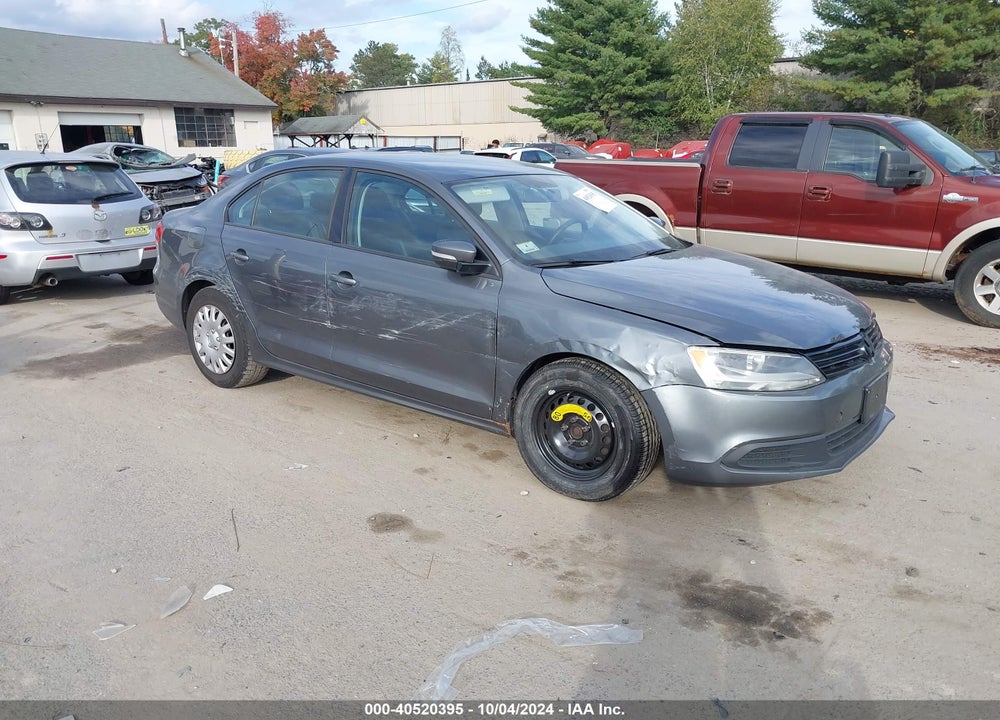 2012 VOLKSWAGEN JETTA 2.5L SE VIN: 3VWDP7AJ4CM118404