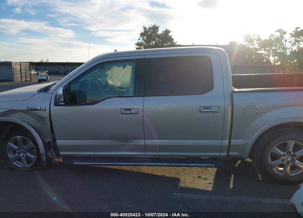 2018 FORD F-150 LARIAT VIN: 1FTEW1E56JKD10156