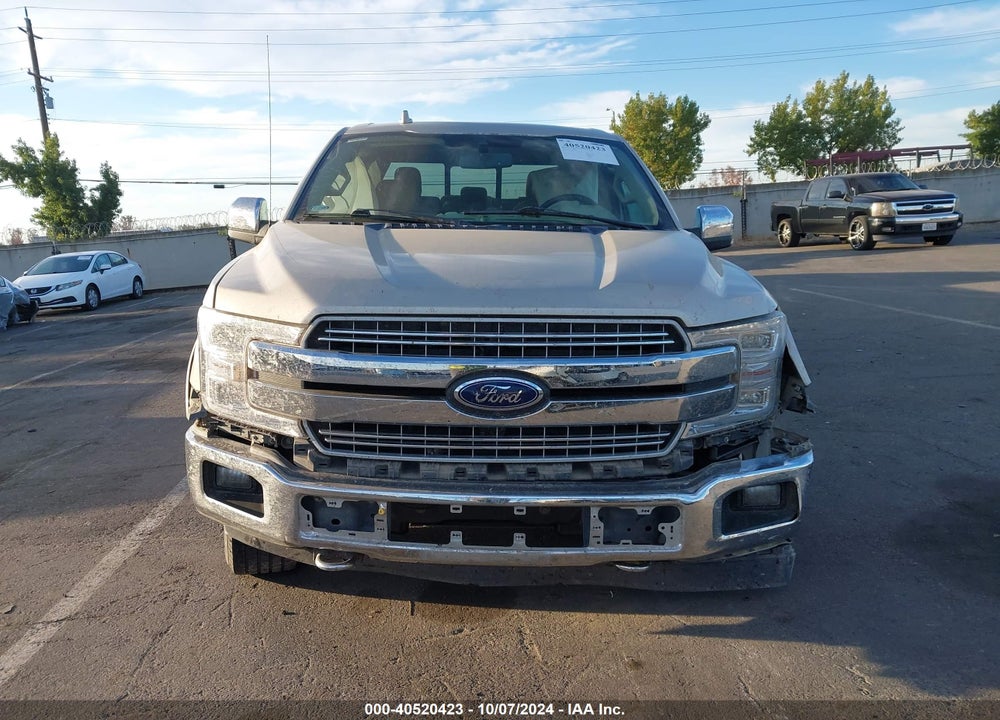 2018 FORD F-150 LARIAT VIN: 1FTEW1E56JKD10156