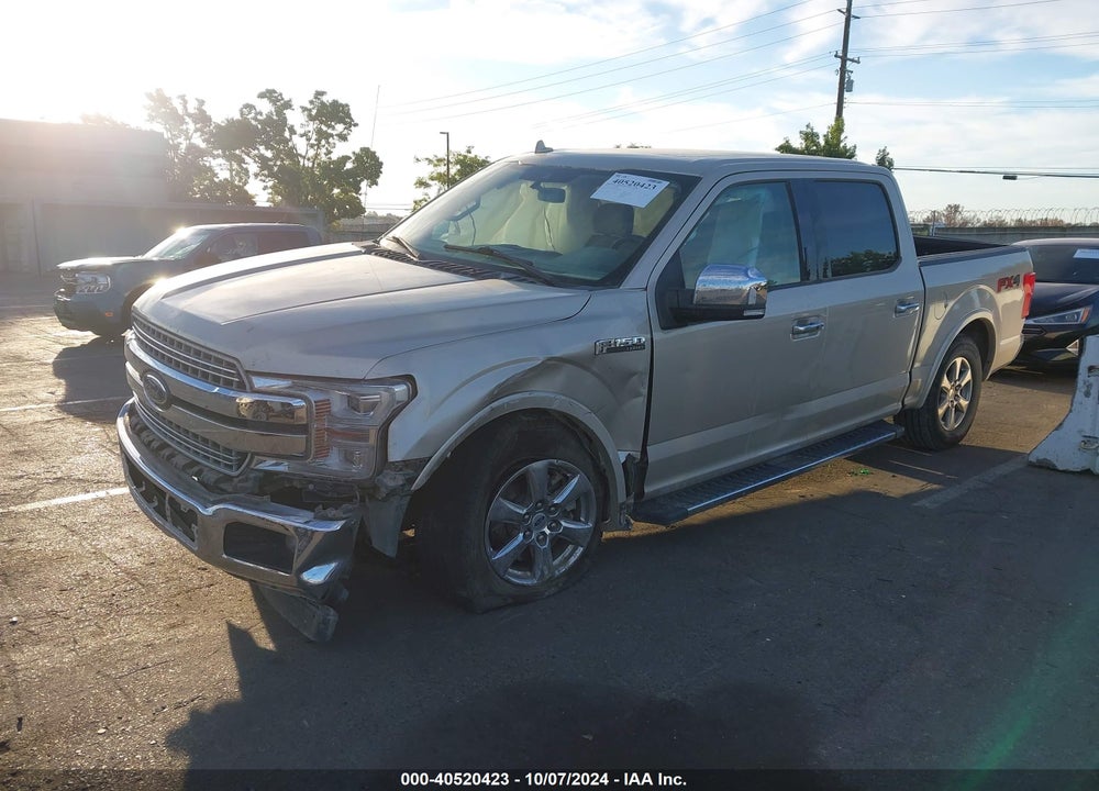 2018 FORD F-150 LARIAT VIN: 1FTEW1E56JKD10156