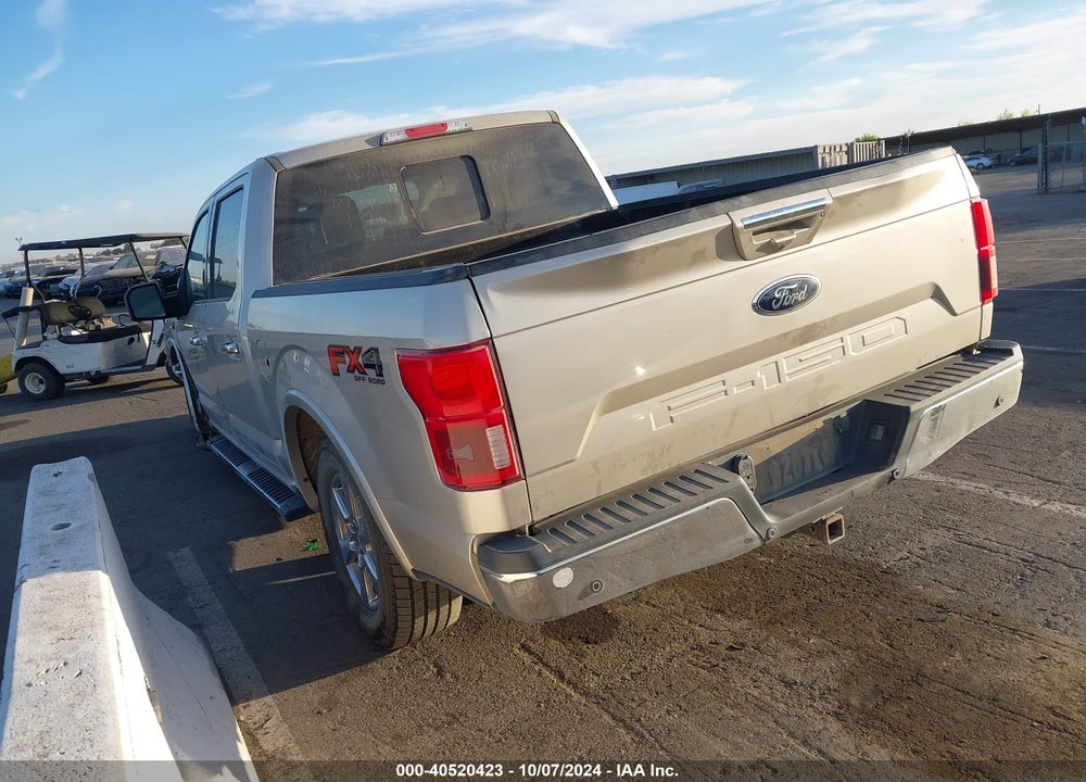 2018 FORD F-150 LARIAT VIN: 1FTEW1E56JKD10156