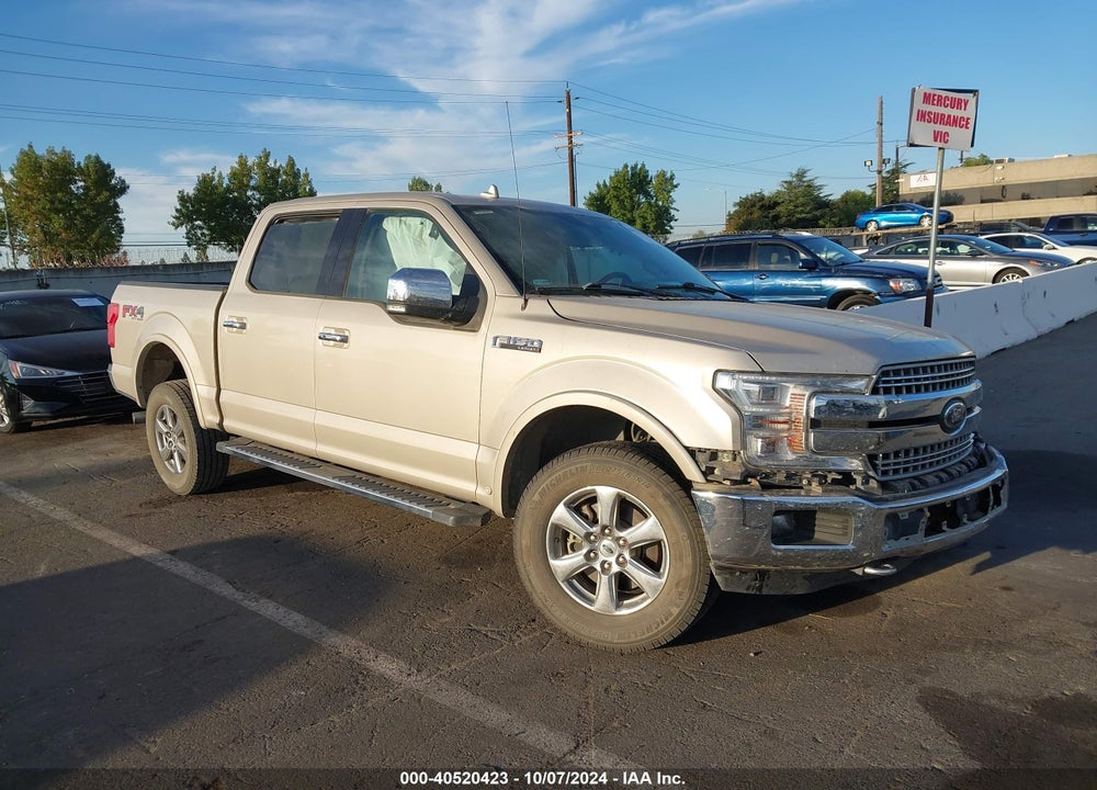 2018 FORD F-150 LARIAT VIN: 1FTEW1E56JKD10156