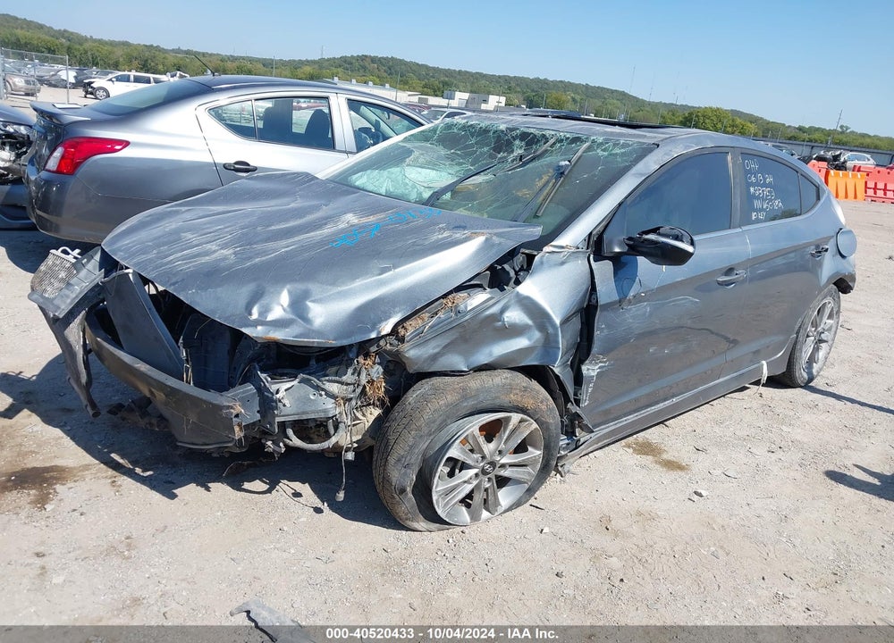 2018 HYUNDAI ELANTRA SPORT VIN: KMHD04LBXJU504812