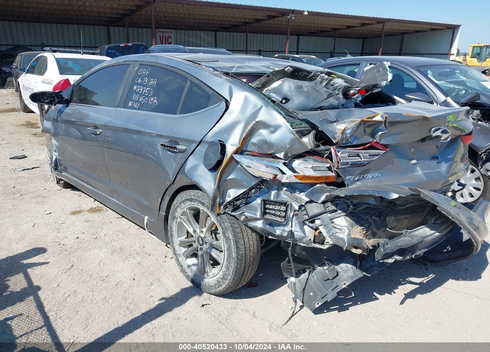 2018 HYUNDAI ELANTRA SPORT VIN: KMHD04LBXJU504812