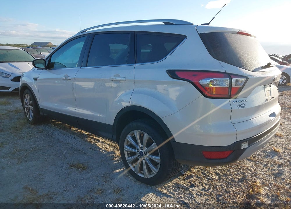 2017 FORD ESCAPE TITANIUM VIN: 1FMCU0JD3HUC73338