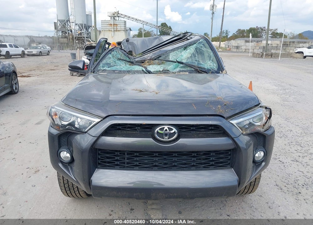 2016 TOYOTA 4RUNNER VIN: JTEBU5JR9G5317565