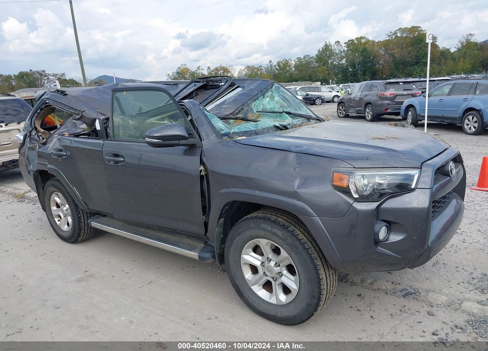 2016 TOYOTA 4RUNNER VIN: JTEBU5JR9G5317565