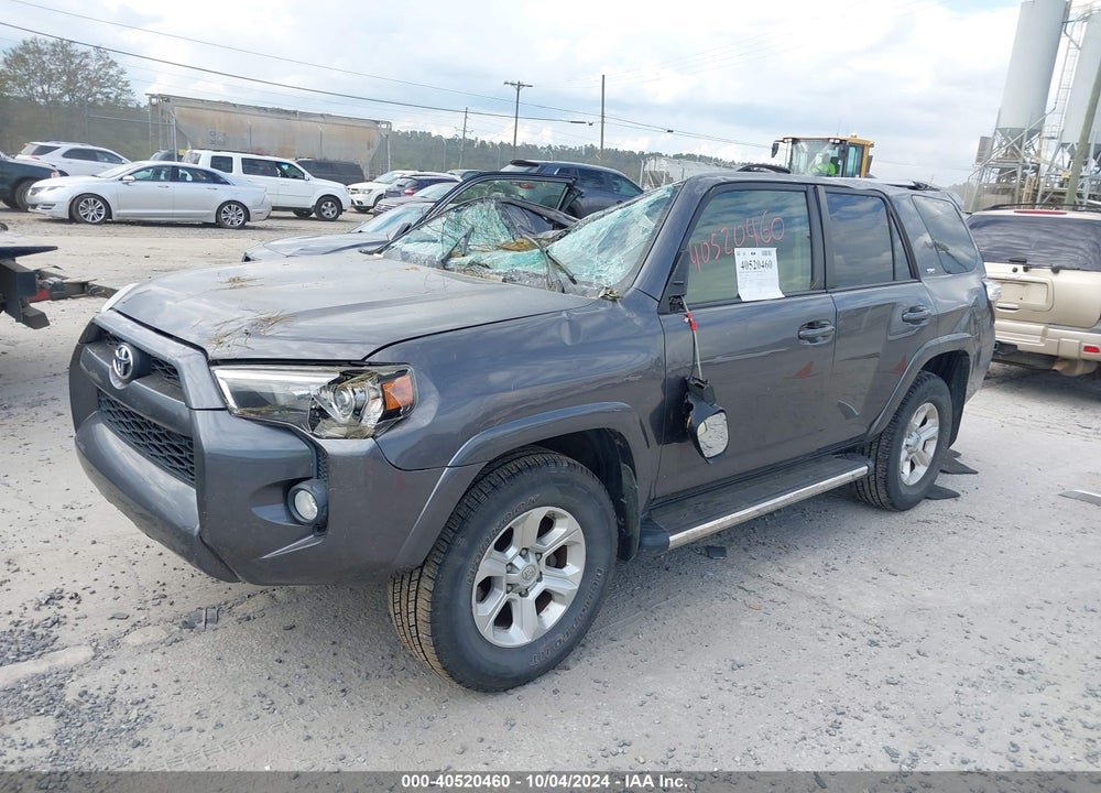 2016 TOYOTA 4RUNNER VIN: JTEBU5JR9G5317565