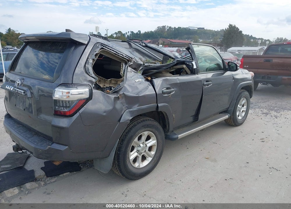 2016 TOYOTA 4RUNNER VIN: JTEBU5JR9G5317565
