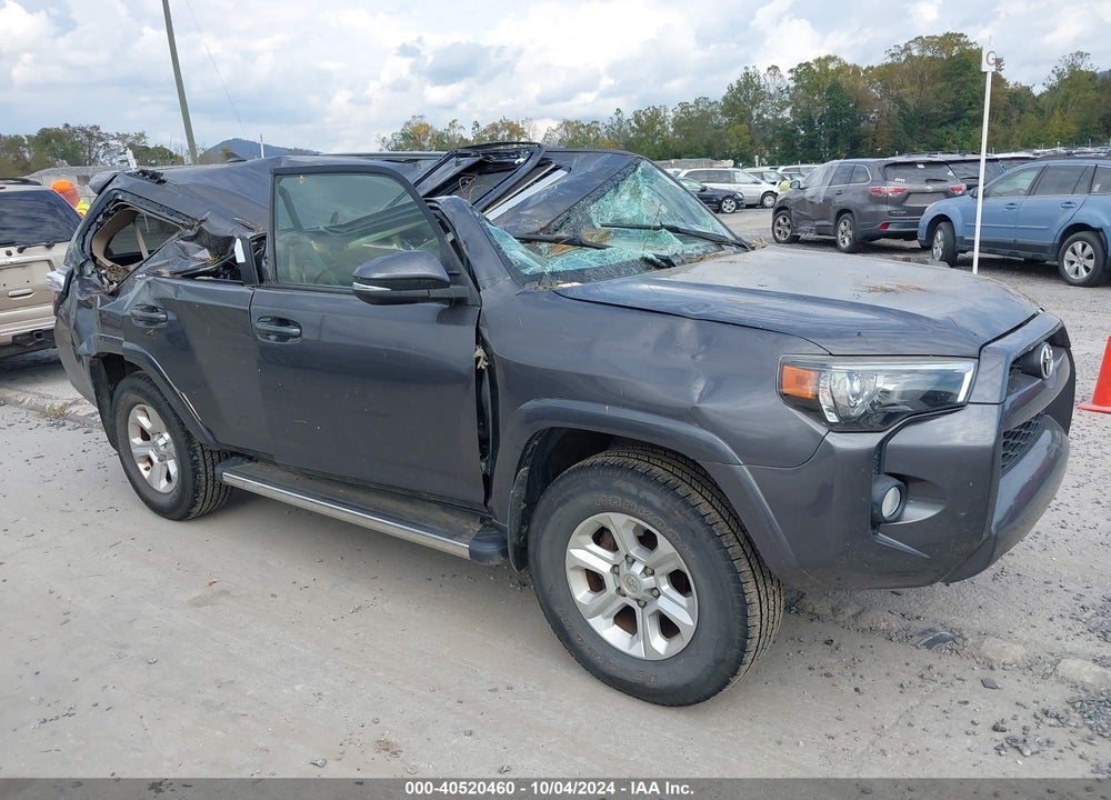 2016 TOYOTA 4RUNNER VIN: JTEBU5JR9G5317565