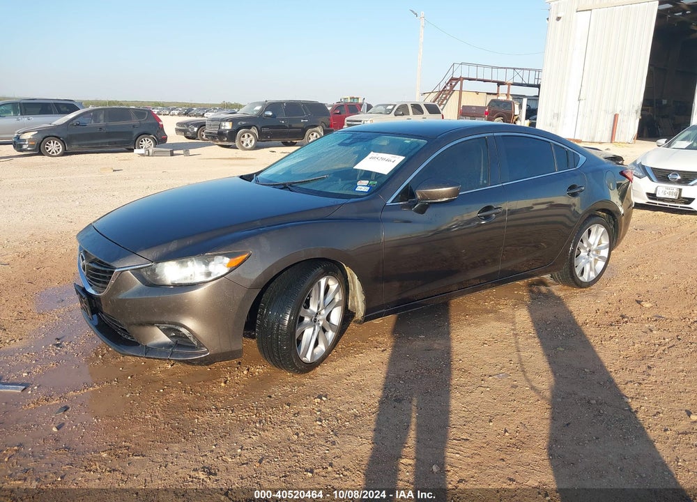 2017 MAZDA 6 TOURING VIN: JM1GL1V55H1108555