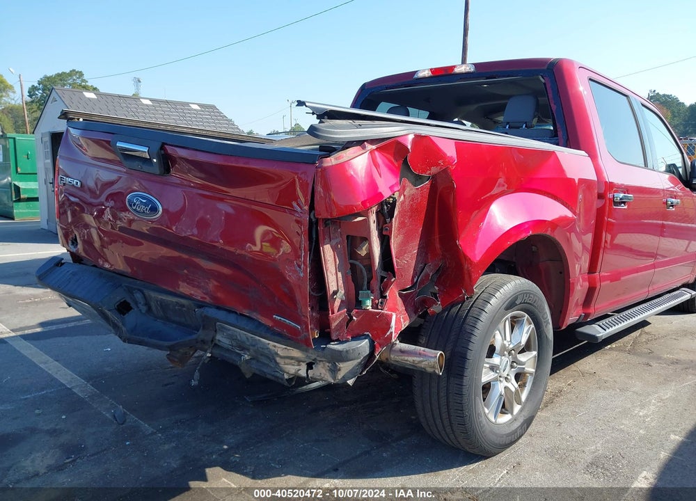 2016 FORD F-150 XLT VIN: 1FTEW1CF9GFA67133
