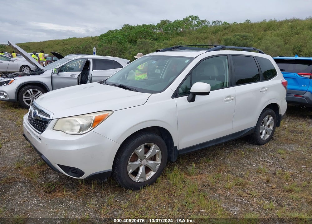 2014 SUBARU FORESTER 2.5I PREMIUM VIN: JF2SJAGC1EH518494
