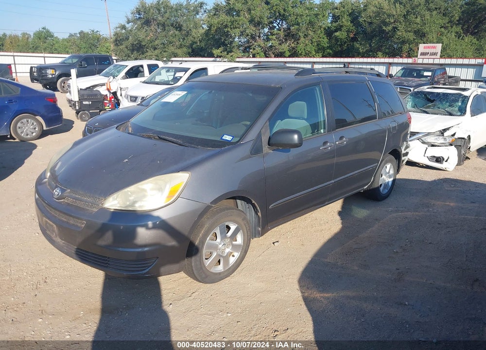 2004 TOYOTA SIENNA LE VIN: 5TDZA23C24S105244