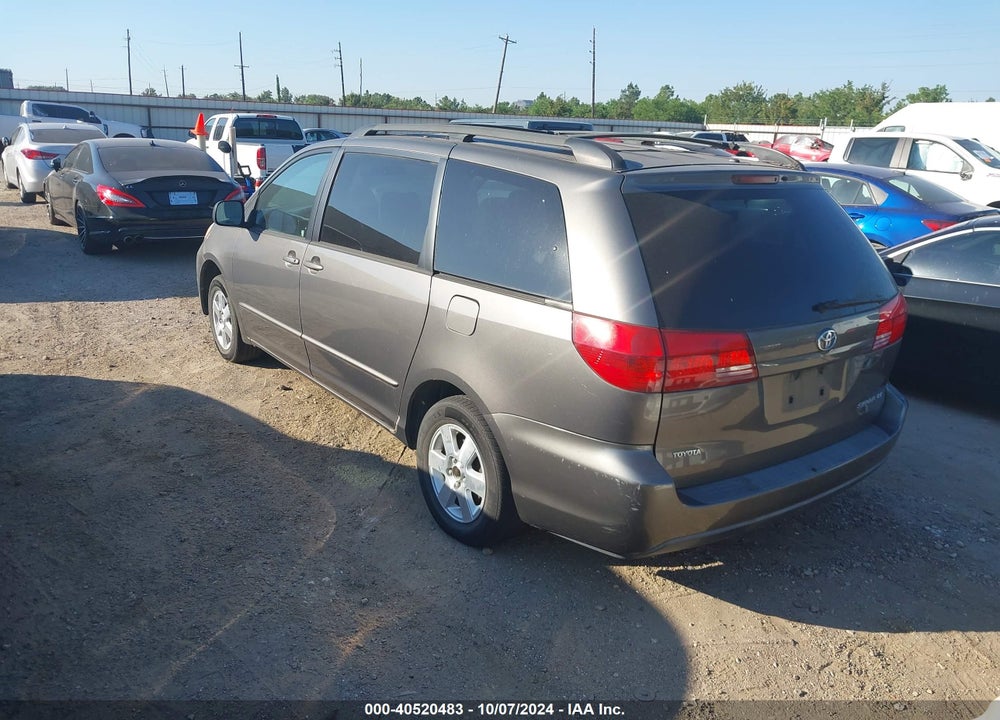 2004 TOYOTA SIENNA LE VIN: 5TDZA23C24S105244