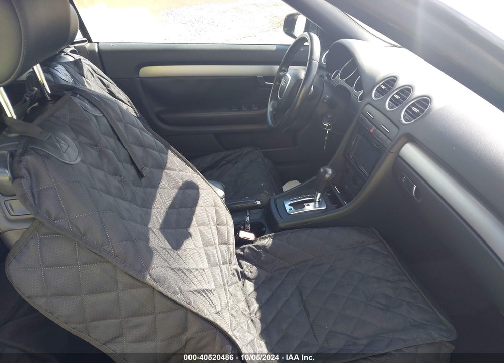 2007 AUDI A4 2.0T VIN: WAUAF48H87K034932