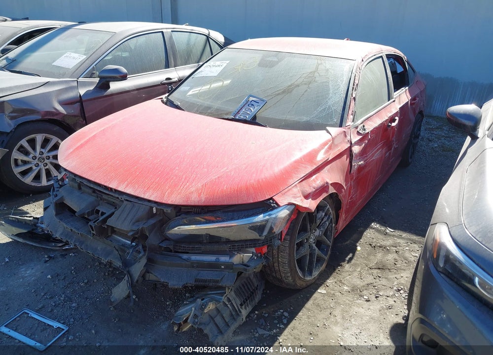 2022 HONDA CIVIC SPORT VIN: 2HGFE2F52NH510641