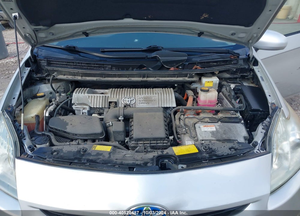 2011 TOYOTA PRIUS TWO VIN: JTDKN3DU8B1369212