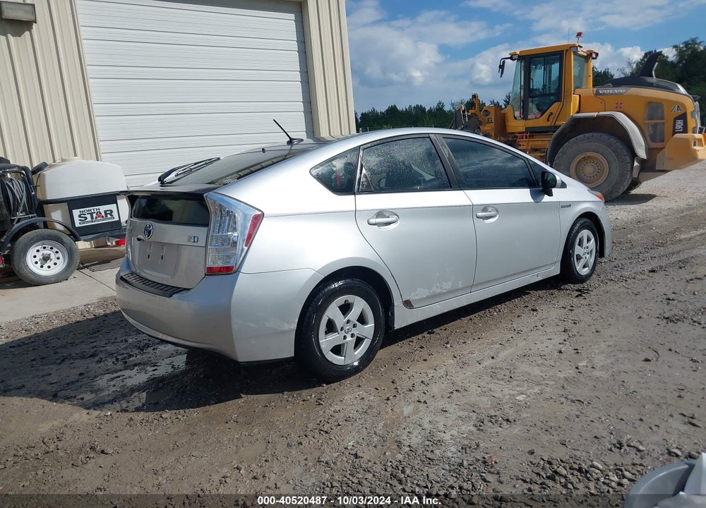 2011 TOYOTA PRIUS TWO VIN: JTDKN3DU8B1369212